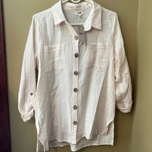 BKE  button down shirt , NWT, women’s M